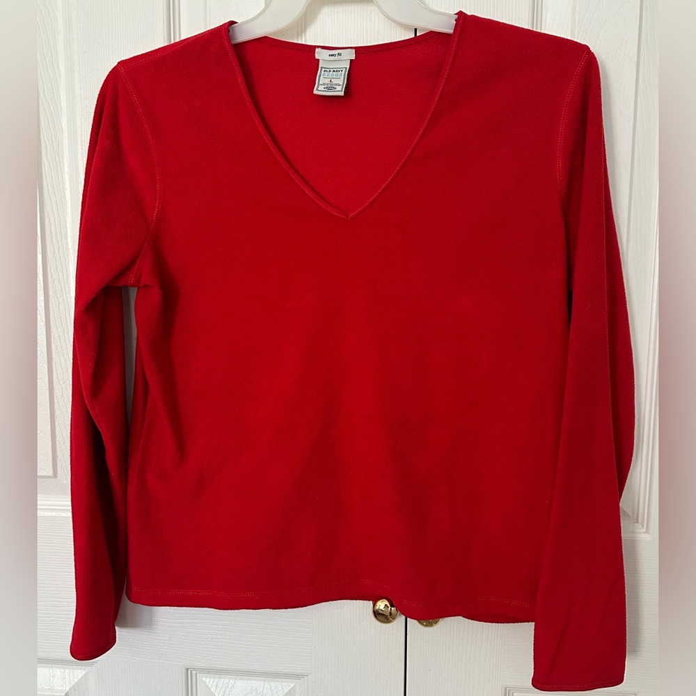 Old Navy Women's Red V-Neck
